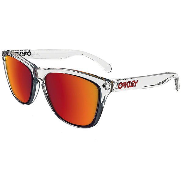 фото Очки Oakley Frogskins Polished Clear/Torch Iridium