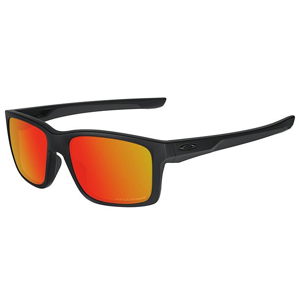 фото Очки Oakley Mainlink Matte Black/Ruby Iridium Polar