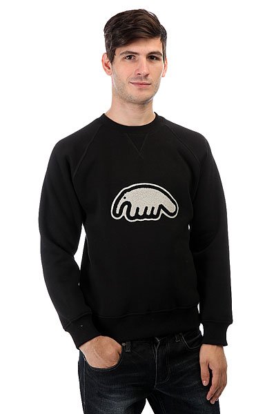 фото Толстовка свитшот Anteater Crewneck Patch Black