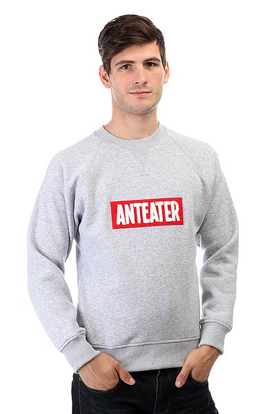 фото Толстовка свитшот Anteater Crewneck Patch Grey