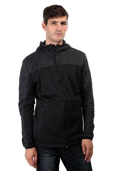 фото Толстовка классическая Quiksilver Lodge Fleece Black