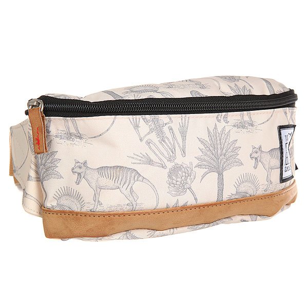 фото Сумка поясная The Pack Society Bum Bag Fossile Allover