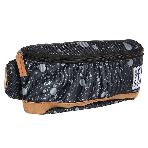 фото Сумка поясная The Pack Society Bum Bag Black Spatters Allover