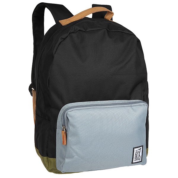 фото Рюкзак городской The Pack Society D-Pack Backpack Black/Grey/Olive-01