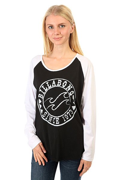 фото Лонгслив женский Billabong Varsity Ls Black