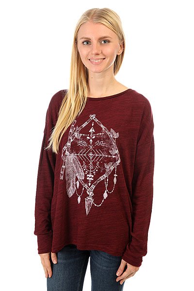 фото Толстовка классическая женская Billabong Magical Winter Mystic Maroon