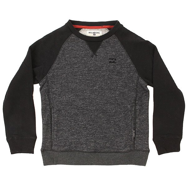 фото Толстовка свитшот детская Billabong Balance Cr Black Heather