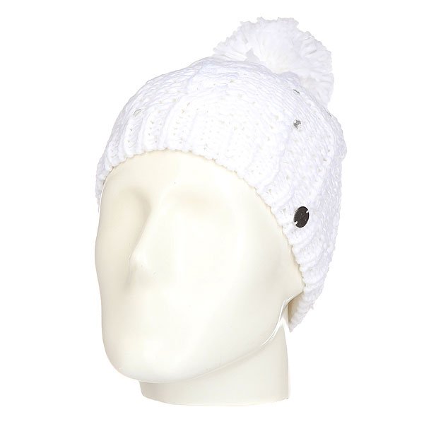 фото Шапка женская Roxy Shootstarbeanie Bright White