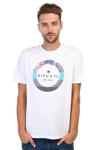 фото Футболка Rip Curl Divide Optical White