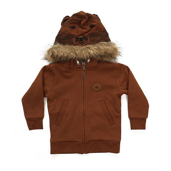 фото Толстовка классическая детская Quiksilver Bear Zip Bear