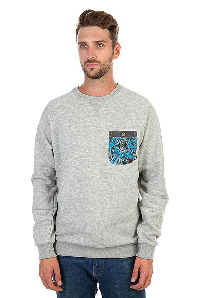 фото Толстовка свитшот Billabong Transmit Grey Heather