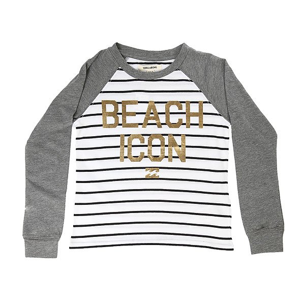 

Лонгслив детский Billabong Back Again Dark Athl Grey