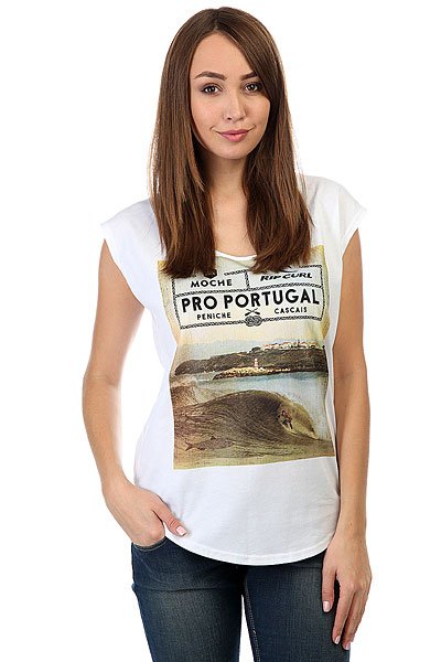 фото Футболка женская Rip Curl Poster Peniche White