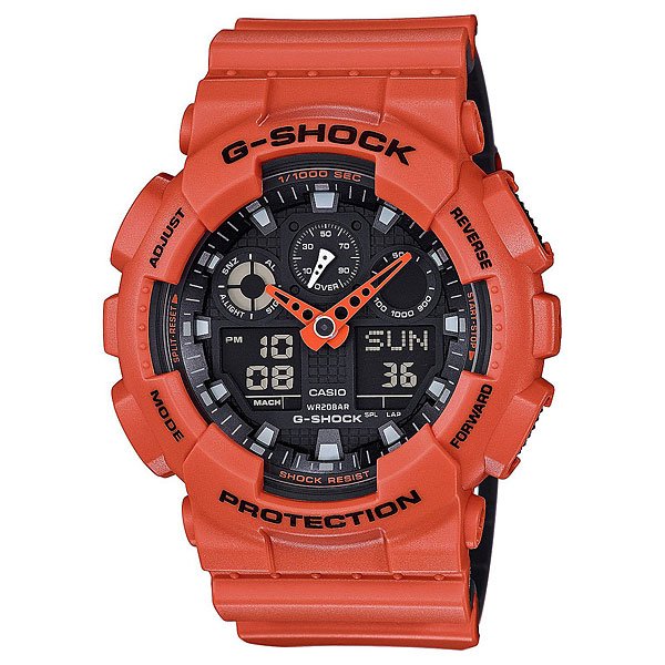 фото Электронные часы Casio G-shock Ga-100l-4a