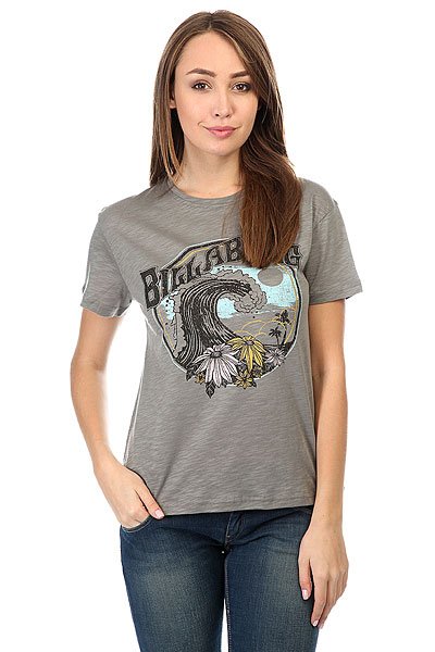 фото Футболка женская Billabong Basic 2 Heather Grey