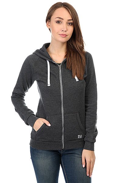 фото Толстовка классическая женская Billabong Essential Zip Black