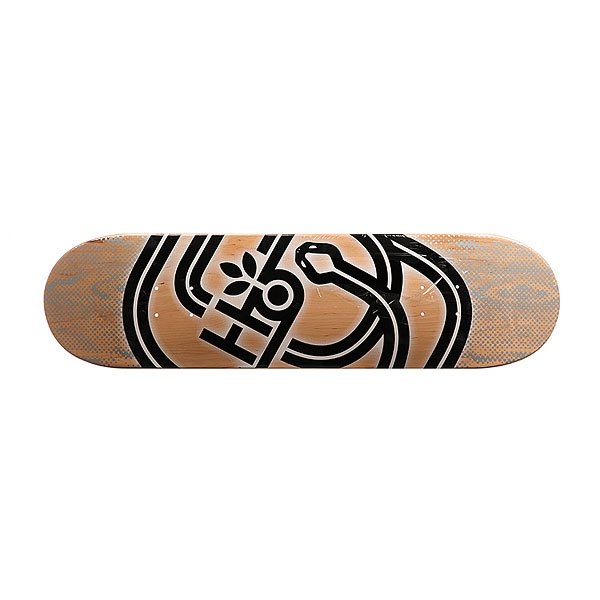 фото Дека для скейтборда для скейтборда Habitat Serpent Pp Beige/Black/Grey 31.75 x 8.25 (21 см)