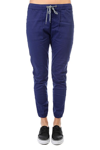 фото Штаны прямые женские Roxy Your J Pant Blue Print