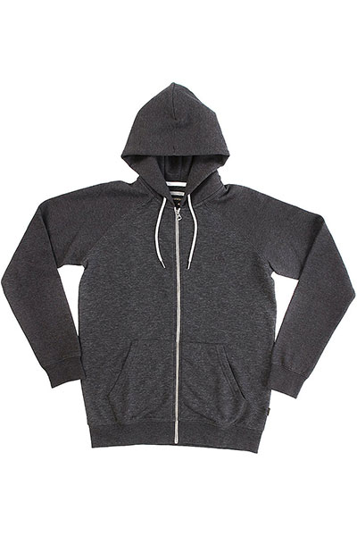 

Толстовка классическая Quiksilver Everydayzip Dark Grey Heather
