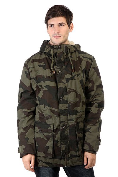 фото Куртка парка Billabong Stafford Parka Jungle Camo