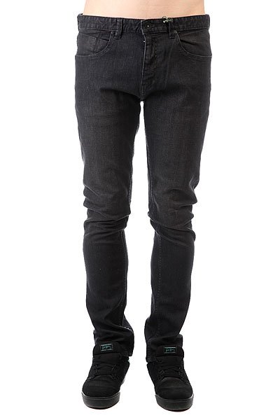 фото Джинсы узкие Billabong Slim Outsider Denim Worn Black