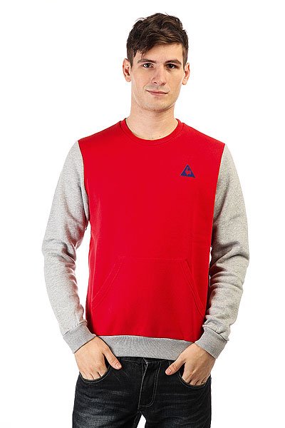 фото Толстовка кенгуру Le Coq Sportif Helior N°2 Pur Rouge/Light