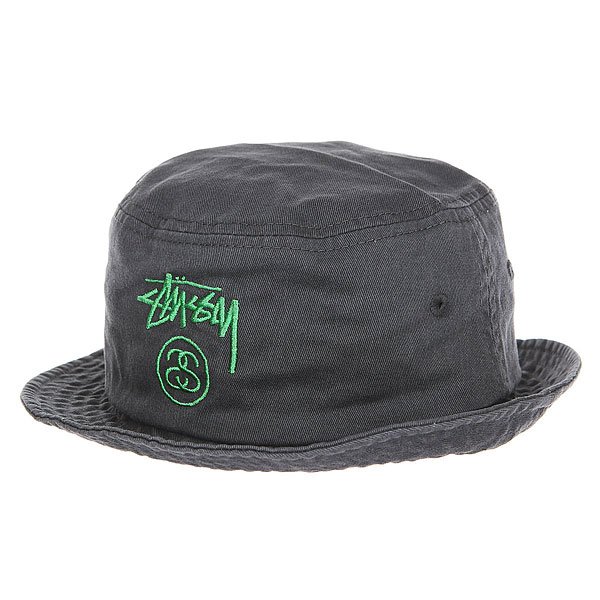 фото Панама Stussy Stock Lock Pigment Dye Bucket Black