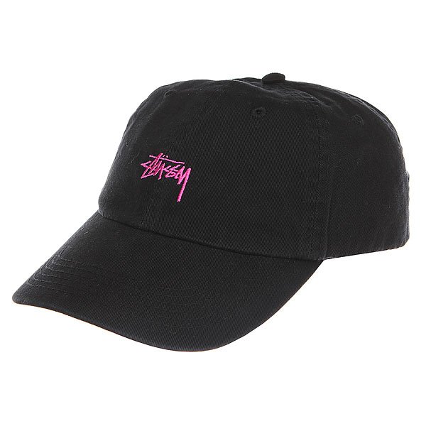 фото Бейсболка классическая Stussy Stock Low Profile Cap Black