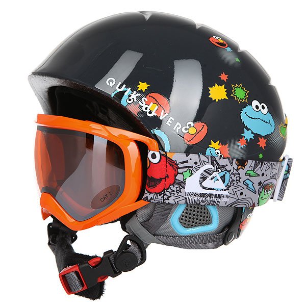 фото Шлем для сноуборда детский Quiksilver Game Pack Sesame Street Oscar