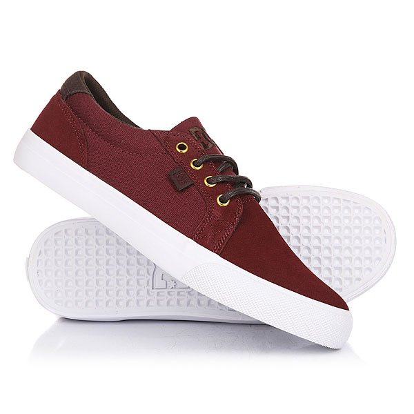 фото Кеды кроссовки низкие DC Council Sd Chocolate/Oxblood