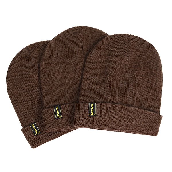 фото Шапка Burton Kactusbunch 3 pack Mocha