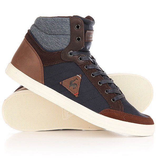 фото Кеды кроссовки высокие Le Coq Sportif Portalet Mid Craft Hvy Cvs/Suede Dress