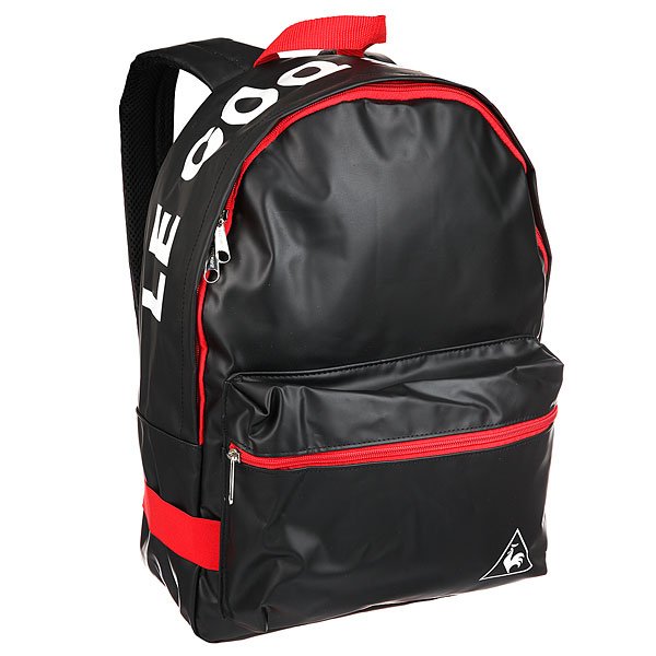 фото Рюкзак городской Le Coq Sportif Nacarat Backpack Black/Pur Rouge