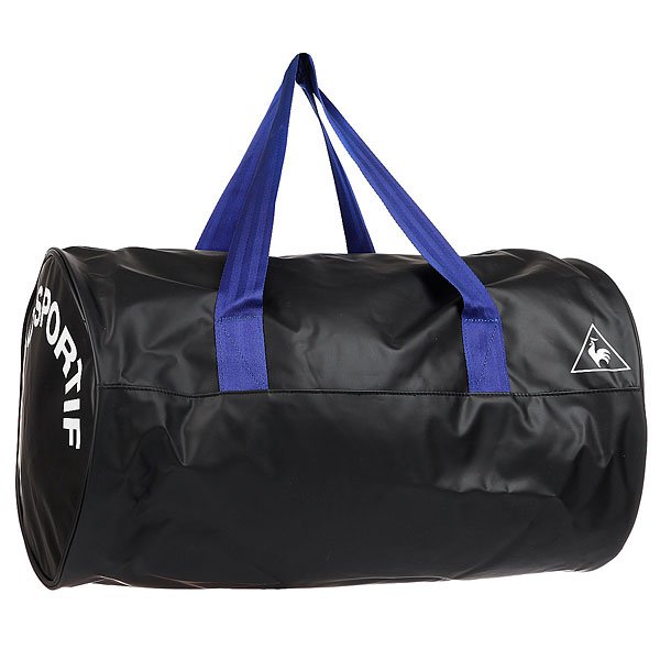 фото Сумка спортивная Le Coq Sportif Oling Barrel Bag Black/Ultra Blue