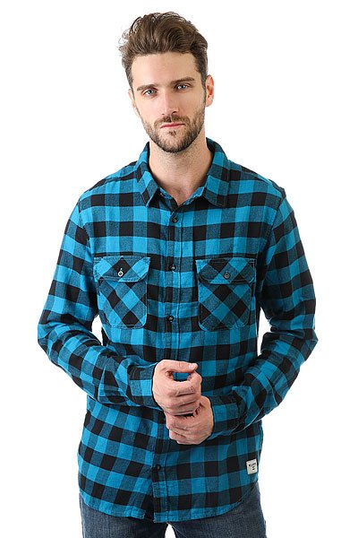 фото Рубашка в клетку Billabong All Day Flannel Ocean