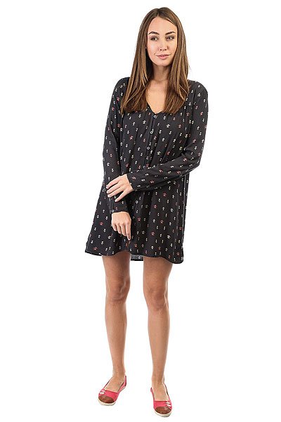 фото Платье женское Billabong Moongazer Dress Off Black