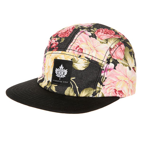 фото Бейсболка пятипанелька K1X Selleck 5 Panel Cap Black/Floral