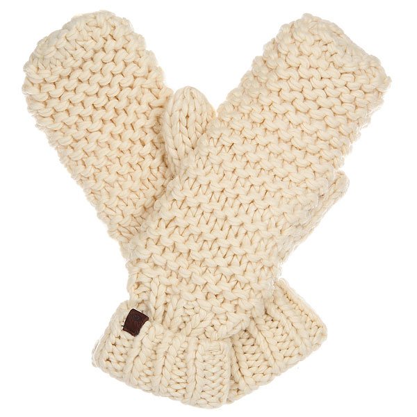 фото Варежки женские Rip Curl Cocoon Mitten White Smoke