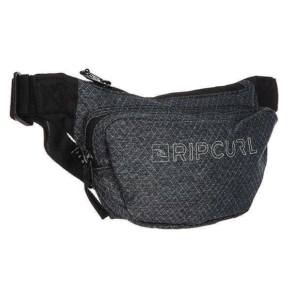 фото Сумка поясная Rip Curl Heather Ripstop Waistbag Black