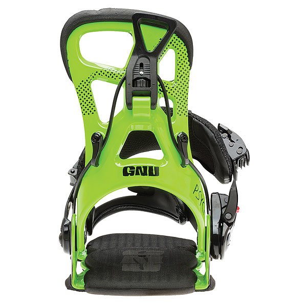 JUNDUB★GRIND Купить крепления для сноуборда GNU Psych Bind Green (6214134-GRN