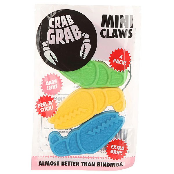 

Наклейки на сноуборд Crabgrab Mini Claw Party