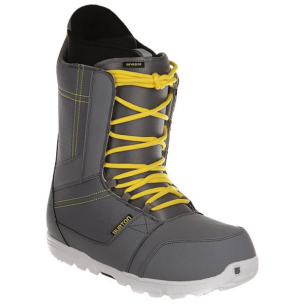 фото Ботинки для сноуборда Burton Invader Gray/Yellow