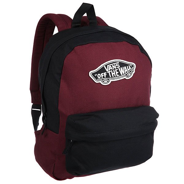 фото Рюкзак городской женский Vans Realm Backpack Black/Port Royal