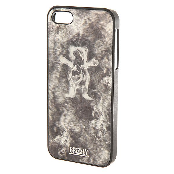 фото Чехол для iPhone 5s Grizzly 3d Smoke Bear Iphone Case Black