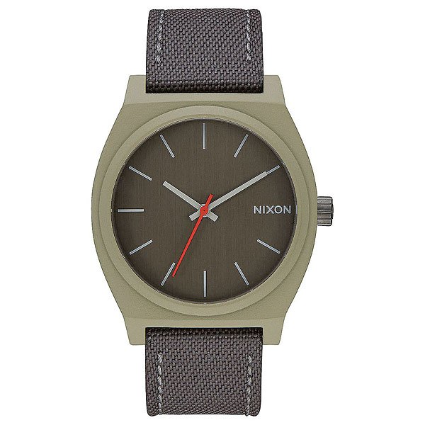 фото Кварцевые часы Nixon Time Teller Sage/Gunmetal