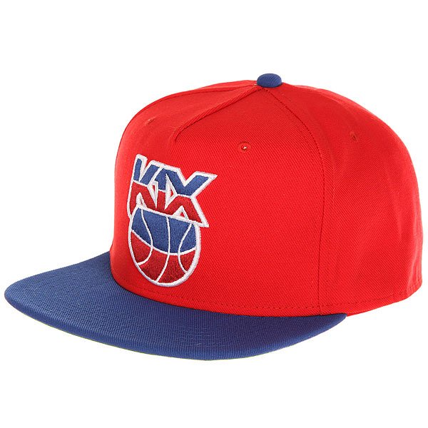 фото Бейсболка с прямым козырьком K1X Petro Snapback Red/Blue