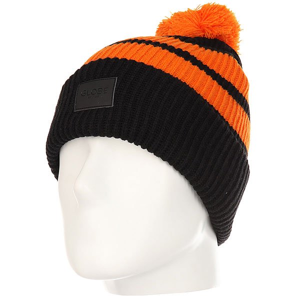 фото Шапка Globe Portland Beanie Black/Orange