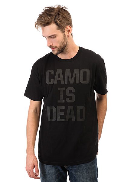 фото Футболка Neff Camo Is Dead Black