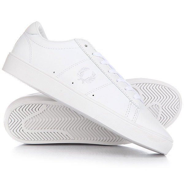 фото Кеды кроссовки низкие Fred Perry Spencer Leather Real White