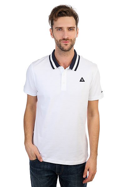 фото Поло Le Coq Sportif Arthur Ashe N°1 Optical White